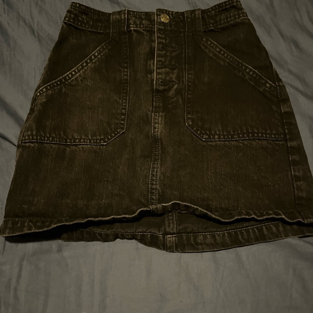 Hollister Black Mini Skirt